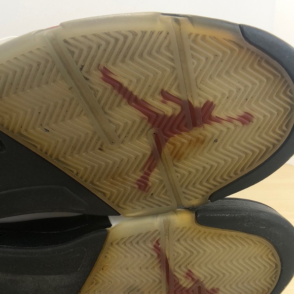 Air Jordan 5 Retro Fire Red Silver Tongue Sz 13 - Picture 14 of 16